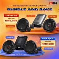 JBL original malaysia set Club 6500C, Club 6520, DSP2544, DSP3544 bundle deal combo for car speakers