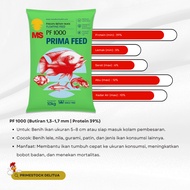 PRIMA FEED PF 0 PF 100 PF 500 PF 800 PF 1000 – Pakan Larva & Benih Ikan (1 Sak Isi 10 Kg)