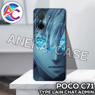 AC1/Case poco C71/ ANIME Motif/softcase poco C71/casing poco C71/silicone poco C71