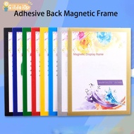 GILDAI0P Photo Frame, A4,A3 Adhesive Back Magnetic Frame, Multipurpose PVC Paper Holder Advertising