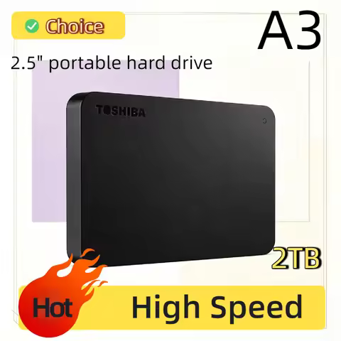 Toshiba OEM A3 For Expansion 500GB 1TB 2TB USB3.0 External HDD 2.5 Inch Portable Hard Disk Drive Box