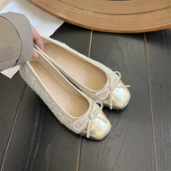 Women comfort flat ballet shoes ladle soft boat shoes