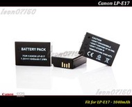 [特價促銷] Canon LP-E17 (B) / LP-E17 全破解顯示電量及充電器RP/800D/800D