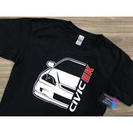Honda Civic EK EK4 EK4D *FRONT D1 (Black Tshirt)