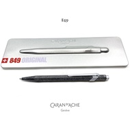 = Small Collection Swiss Kada Caran d'Ache 849 ORIGINAL Iron Gray Ball Pen