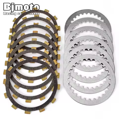 Clutch Friction Disc Plates For Yamaha TT350A TT350 XT350 BW350 Big Wheel 5Y1-16331-01 4H7-16325-00