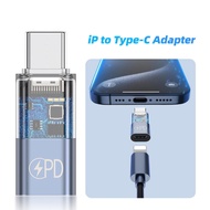Type C Adapter For USB-C Male To 8PIN Female Adapter PD30W Fast Charging Adapter USB C Converter For