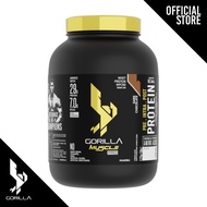 GORILLA Muscle PRO Whey Protein Isolate 1kg (2.2lbs) - 2.27kg (5lbs)