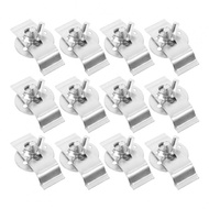 A Complete Solution 12 Durable Clip Set Designed to Fit Various Undermount Sinks