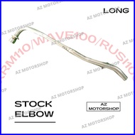 ✷ ▥ ♝ Stock Elbow (Long) for XRM110/WAVE100/RUSI100