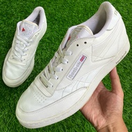 Reebok Classic Club C 85 Leather white sneakers shoes size 44