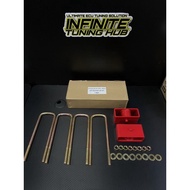[READYSTOCK] Rear Lift Block Up Kit 2Inch Toyota Hilux Vigo/Revo & Mitsubishi Triton Full Set Lift U