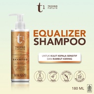 Makarizo T1 Techno Nature Equalizer Shampoo 180 mL - Shampo Bebas Sulfat / Sampo / Gentle Shampoo / Paraben Free / No Sulfat / Hair Care / Hair Treatment / Perawatan Rambut