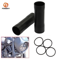 WCIC# 1pair Motorcycle Shock Absorbers Cover Front Fork Boot Tube Protector Dust Guard Accessories for Honda Rebel CMX300 CMX500 17-19