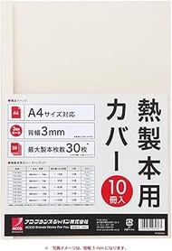 GBC Thermal Binding Supplies, Thermabind Glued, Thermal Binding Dedicated Cover, A4 Size, 6 mm Back,