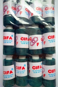 BENANG JAHIT CIPA 100%Spun Polyester 40/2cord /Benang jahit warna 1lusin/12pcs