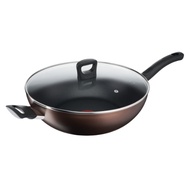 Tefal Day by Day Wok Pan 32cm w/lid - G14398 - ELCDT
