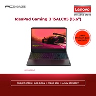 Lenovo Ideapad Gaming 3 15.6" R7-5700U|8GB RAM| 512GB SSD|RTX3050TI|W11H|2 YRS WRTY|Shadow Black|82K
