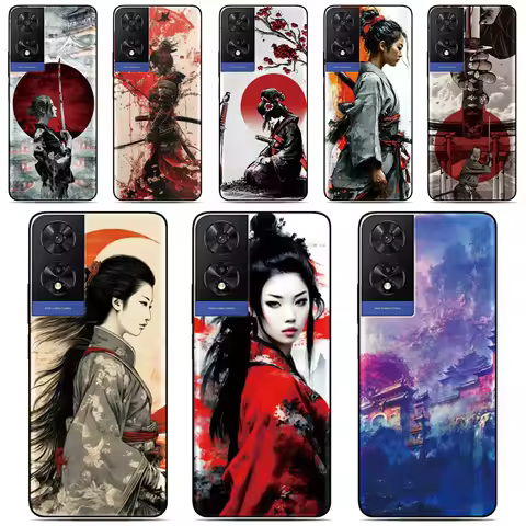 Ninja Girl Cover For ZTE Blade V70 V60 V50 Design 4G 5G V9 V10 V30 V40 Vita V2020 V41 Smart Nubia Z4