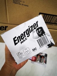 Energizer Max E93 / LR14 ไซด์ C ถ่านอัลคาไลน์  (2 ก้อน/แพ็ค) 1.5V  เอ็นเนอร์ไจเซอร์ แม็กซ์ EXP.12-20