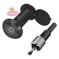 220-Degree Solid Peep Holes for Door with 16mm Drill Bit,0.63in Door Peephole for Door Thick From 1-