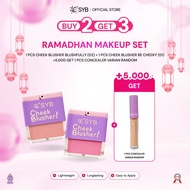 SYB [SAVING BUNDLING BUY 2 GET 3] BUY 2 PCS CHEEK BLUSH + 5K GET 1 PC RANDOM CONCEALER