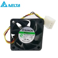 For Sunon GM1204PQV1-8A DC12V 2.8W 4CM 4028 40*40*28MM 3-line 1U 2U server fan 9200rpm 14CFM