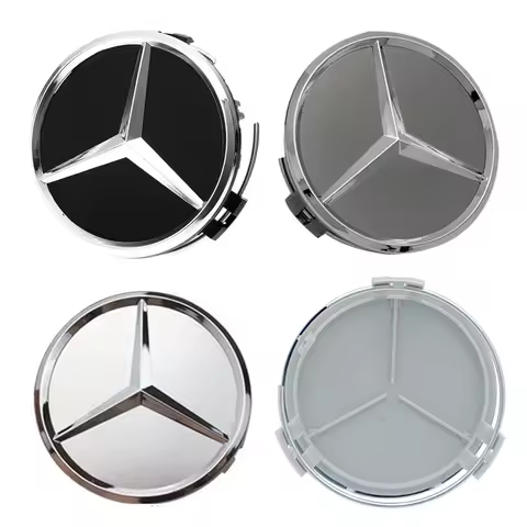 4PCS75mm car hub center cover for Mercedes Benz W124 W140 W163 W202 W203 W204 W208 W220 W210 W211 ca