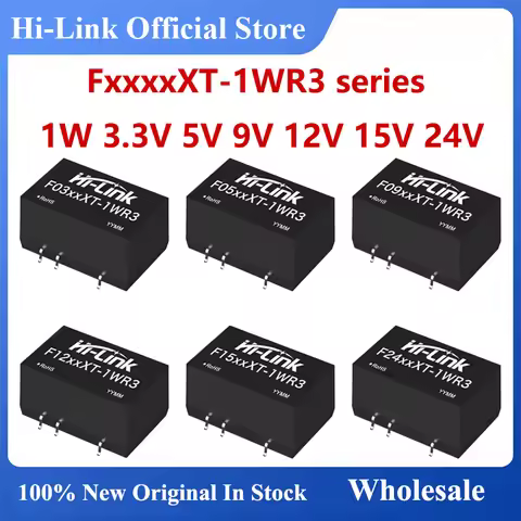 New F0505XT-1WR3 F1205XT-1WR3 DC DC Converter 1W 3.3V 5V 9V 12V 15V 24V Isolated Power Supply Intell