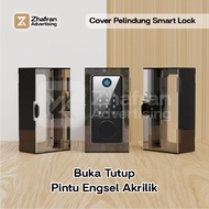 Acrylic Smart Door Lock Cover Digital Fingerprint Door Lock Protector/Card Digital Lock Door Lock