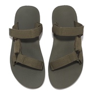 Teva Sandals M Slide Olive Green Webbing Outdoor Basic Men's Shoes [ACS] 1124047TTDO