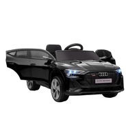 Aosom 12V Kids Electric Ride On Car, Audi E-tron, Battery Powered Toy with Parent Remote Control, Su