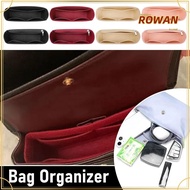 ROWANS 1Pcs Insert Bag, Storage Bags Multi-Pocket Linner Bag,  Portable Travel Felt Bag Organizer for Longchamp Mini Bag
