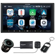 Alpine ILX-W650 7" Digital Multimedia Receiver (Does Not Play CDs) with Back-Up Bullet Camera and Si
