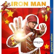 Ready STOCK APD GOWN IRONMAN Cute motif