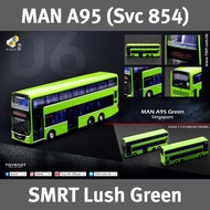 [SG STOCK] 1/110 Tiny SMRT Land Transport Authority (LTA) Singapore MAN ND323F A95 12m (SG5756H) Rt 
