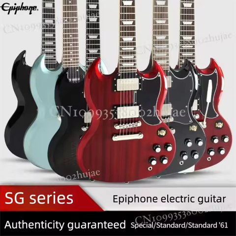Premium Electric Guitar - Epiphone SG Series Tribute, Modern, Standard, Custom Models 1963