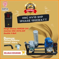 Blower Kolam Tambak Udang Ikan Supercharger Amr500 2Hp 1500Watt dengan Inverter HNC 2Hp 1Phase