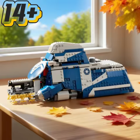 2025 new 976PCS MOC 75435 Battle Of Felucia Separatist Mtt Blocks Collection Series Model for Kids B