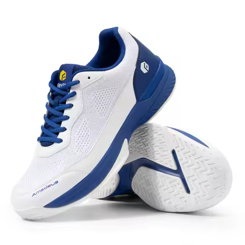 FitVille Men'S Tennis Shoes Wide Version 2E Professional Training Sports Shoes Breathable Non-Slip R
