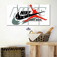 Aesthetic room decoration branded wall Poster Nike set streetwear brand Walldecor stussy Display
