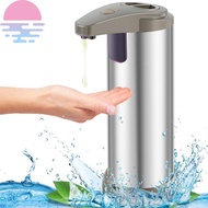 Automatic Soap Dispenser Stainless Steel Sensor Soap Dispenser Touchless Soap Foam Dispenser Battery Powered Electric Handwashing Fluid Dispenser with 3 Speed SHOPSBC0234