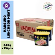 【批发】Korea 韩国 HANSUNG LOTTE Luncheon Meat 340g x 24pcs *Max purchase 2 carton per order*