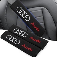 2pcs Cotton Car Seat Belt Shoulder Cover Pads Guard Protector For Audi A4 B5 B6 B7 8P 8V 8L A5 C7 4F