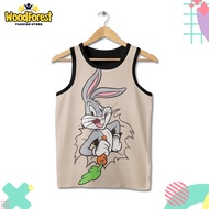 Looney Tunes Kids Singlet Looney Tunes 3D Printing Kids Cartoon Animated Film SingletV3 for Ages 1-1