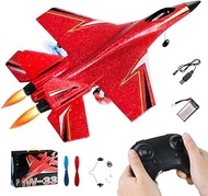 TGKYK RC Aeroplane 2CH Remote Controlled with 2.4 GHz, LED Light, Remote Control, Styrofoam Plane To