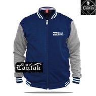 Jaket Varsity Pria Billabong Keren Text Putih Baseball Distro Pria Jaket Pria Wanita Keren Oversize