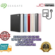 SEAGATE BACKUP PLUS SLIM 2TB EXTERNALL HARDISK - FREE POUCH