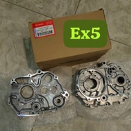 honda ex5 high power hp Crankcase crank case set casing enjin engine centre cover tengah original
