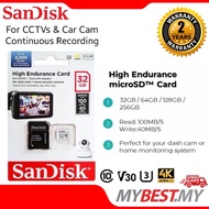 sandisk high endurance Memory Card(128GB/256GB/512GB)CCTV Memory Card MicroSD Card for dashcam